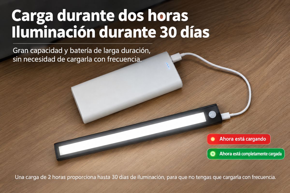 Luz LED Inalámbrica con Sensor de Movimiento